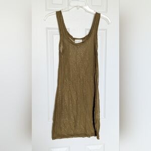 RD Style Women's (M) Lightweight Sheer/See-Through Sleeveless Cover-Up Dress